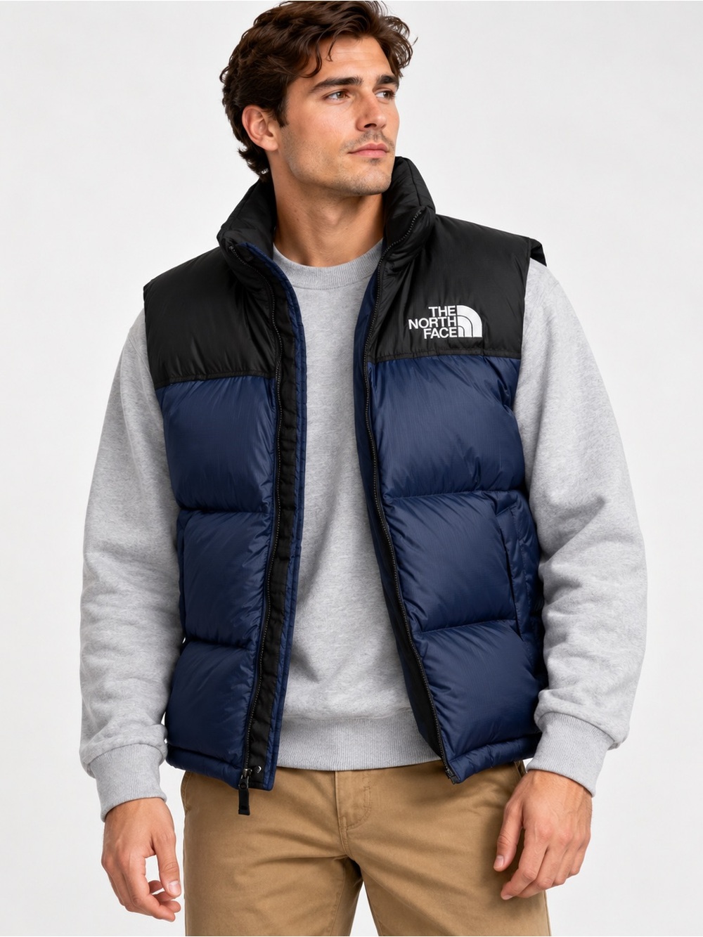 The North Face 1996 Retro Nuptse 700 Fill Down Vest Summit Navy Men XL NWT